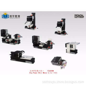 manufacture price Big Power Mini Metal 6 In 1 tool Kit for hobby amateur
